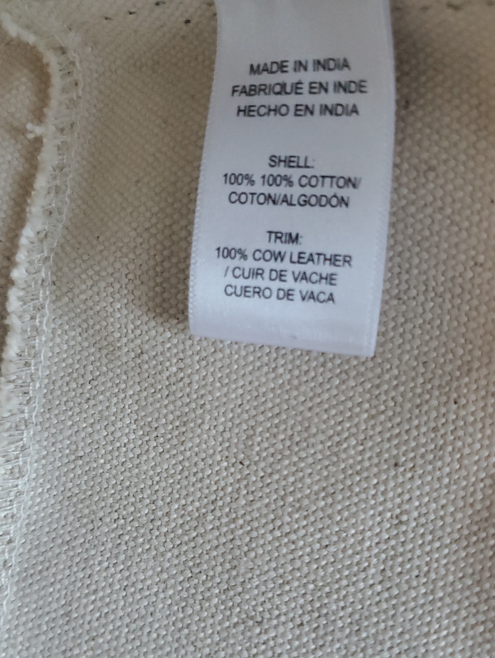 Anthropologie Maeve Striped Canvas Tote - Picture 15 of 16